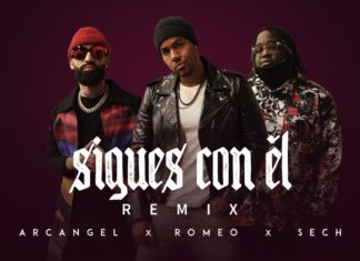 Romeo Santos se monto en el remix de «Sigues Con El» junto a Sech y Arcangel